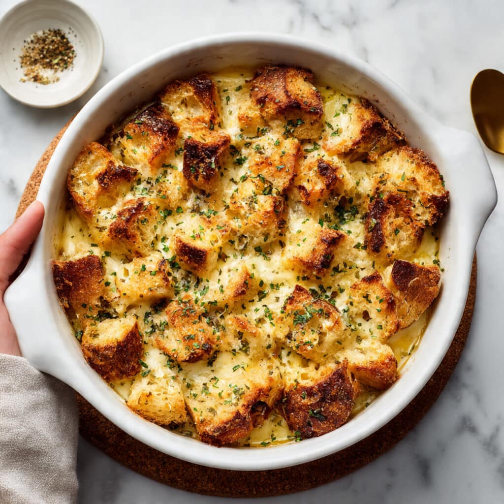 French Onion Soup With Croutons and Melted Cheese Recipe