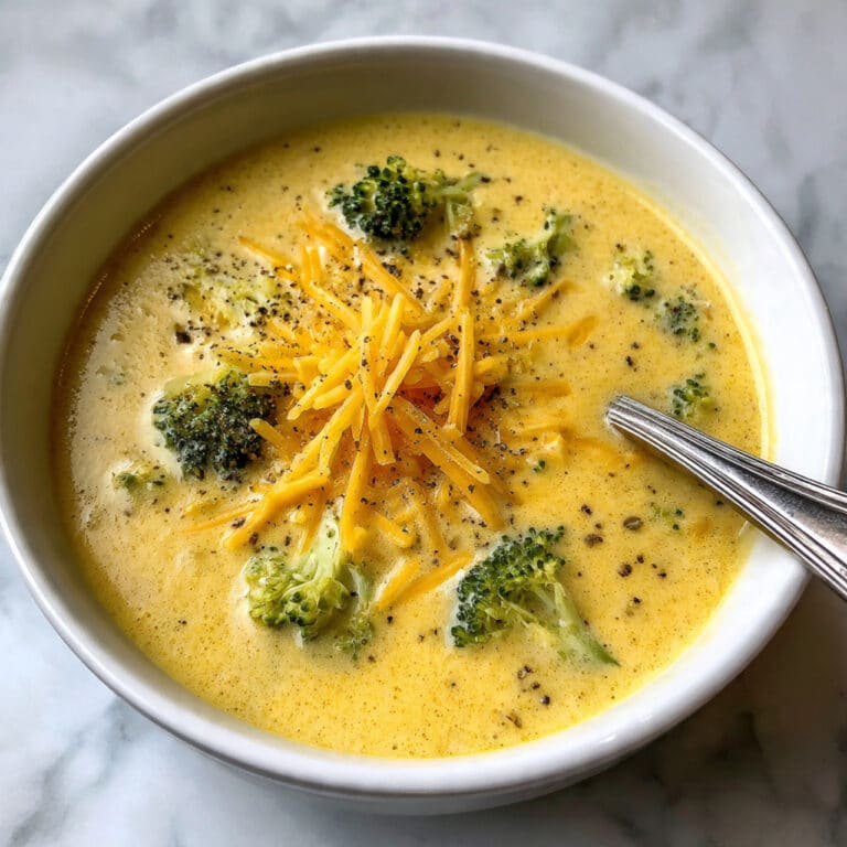 Broccoli Cheddar Potato Soup Recipe