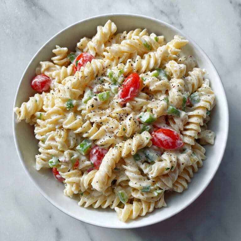Creamy Vegetable Pasta Salad Recipe