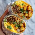 Chorizo Breakfast Burrito Recipe