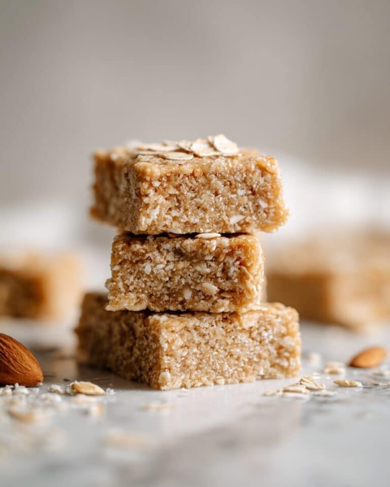 Crispy Peanut Butter Oatmeal Bars Recipe