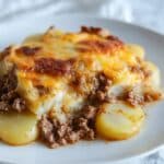 Slow Cooker Cheesy Beef and Potatoes Recipe