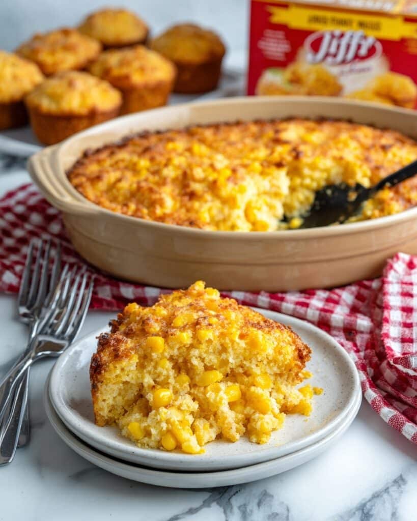 Creamy Jiffy Corn Pudding Recipe