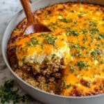 Beef and Cauliflower Rice Casserole Recipe