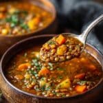 Lentil and Vegetable Soup Recipe