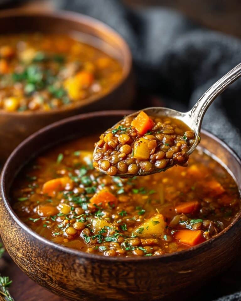 Lentil and Vegetable Soup Recipe
