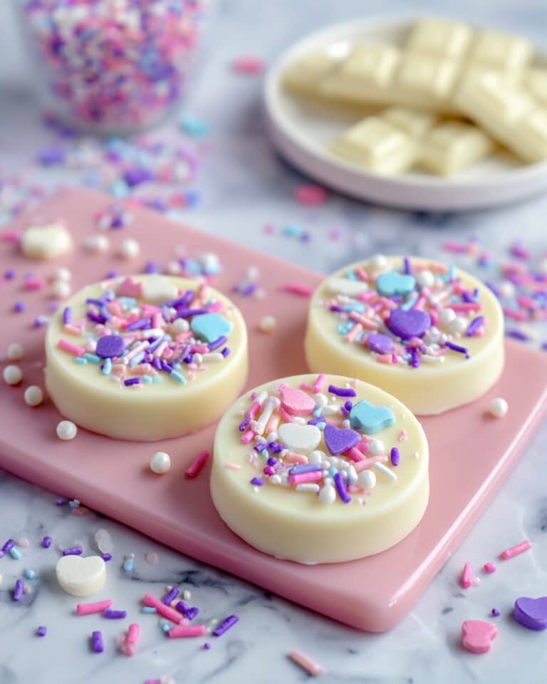 White Chocolate Covered Oreos Recipe