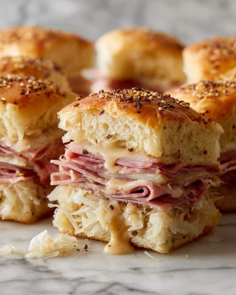 Baked Reuben Sliders Recipe