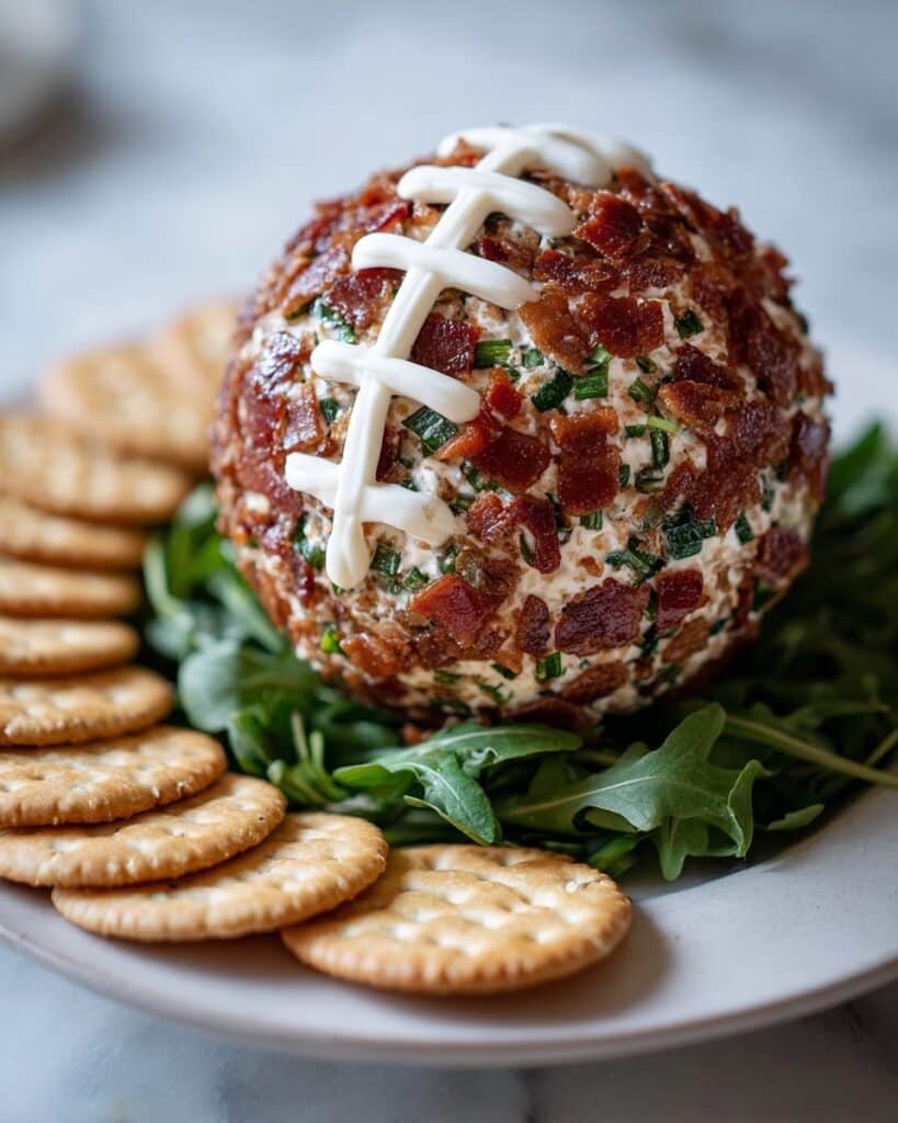 Football Cheese Ball Recipe