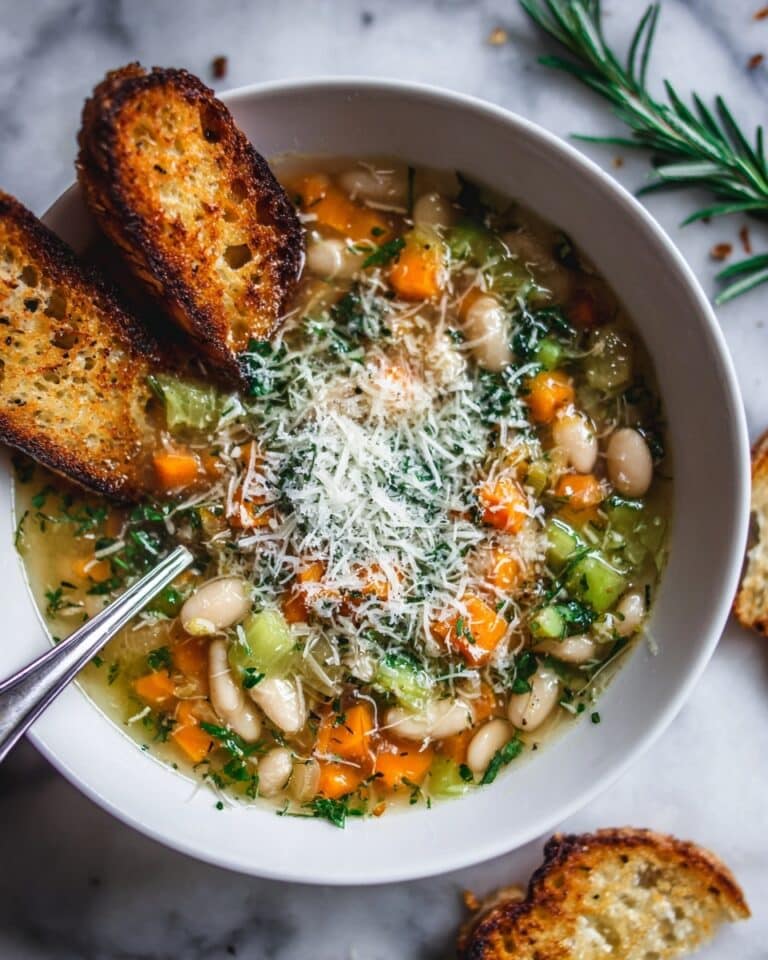 Mediterranean White Bean Soup Recipe