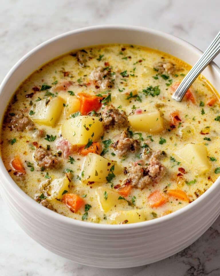 Creamy Sausage Potato Soup Recipe