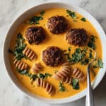 Creamy Italian Meatball Soup Recipe