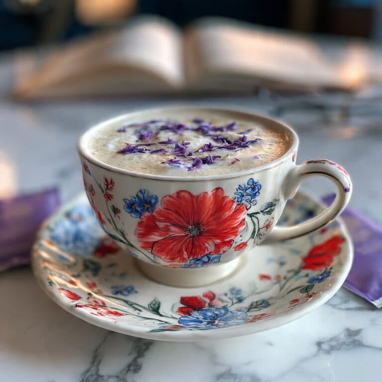 Lavender Chamomile Tea Latte Recipe