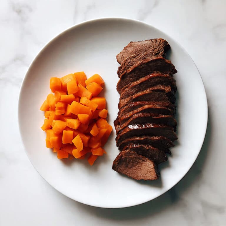 Glazed Corned Beef Brisket with a Sweet and Tangy Honey-Dijon Glaze Recipe
