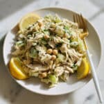 Chicken Caesar Salad with Creamy Yogurt Dressing Recipe