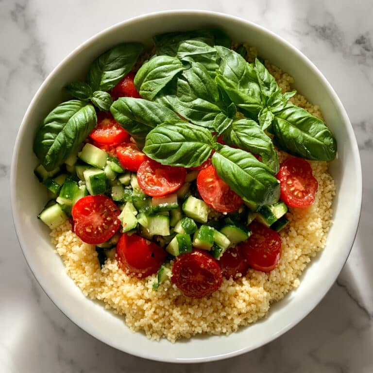 Mediterranean Pearl Couscous Salad Recipe