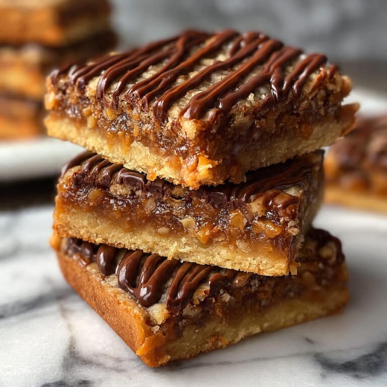 Coconut Caramel Shortbread Bars Recipe