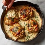 Cream Cheese Chicken Skillet with Garlic and Herbs Recipe