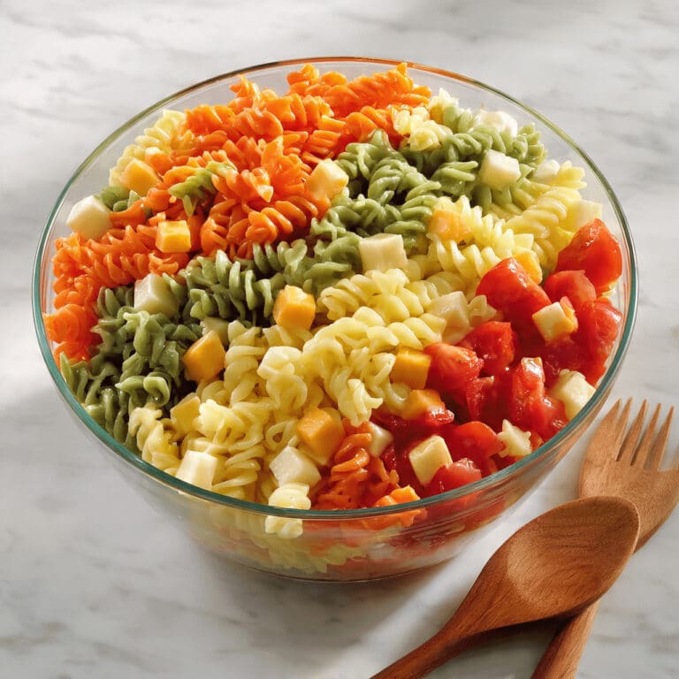 Pasta Salad with Zesty Italian Dressing Recipe