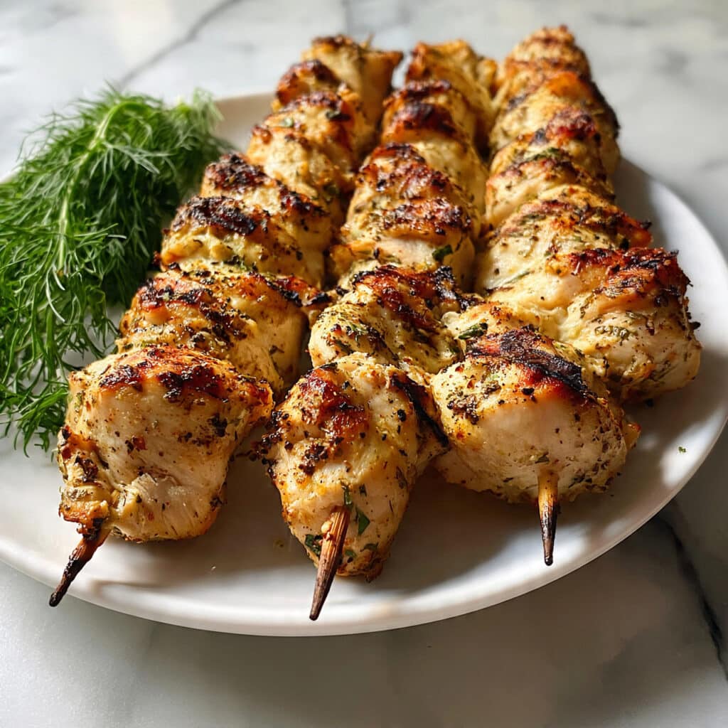 Greek Chicken Kabobs Recipe
