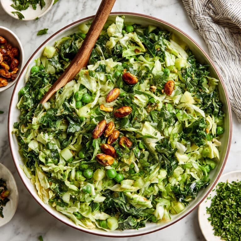 Cabbage Green Goddess Salad Recipe