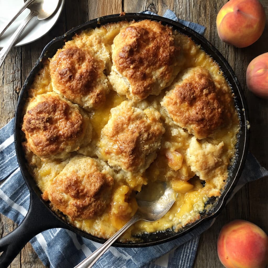 Old Fashioned Peach Cobbler Recipe