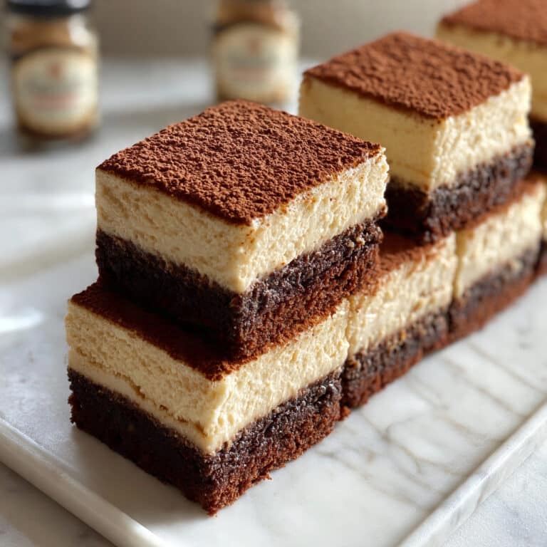 Easy Tiramisu Brownies Recipe