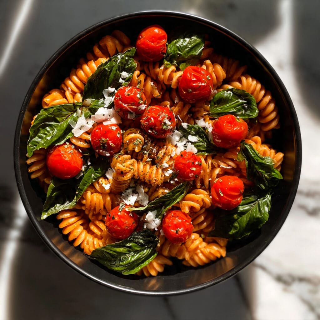 Roasted Red Pepper Pasta Recipe