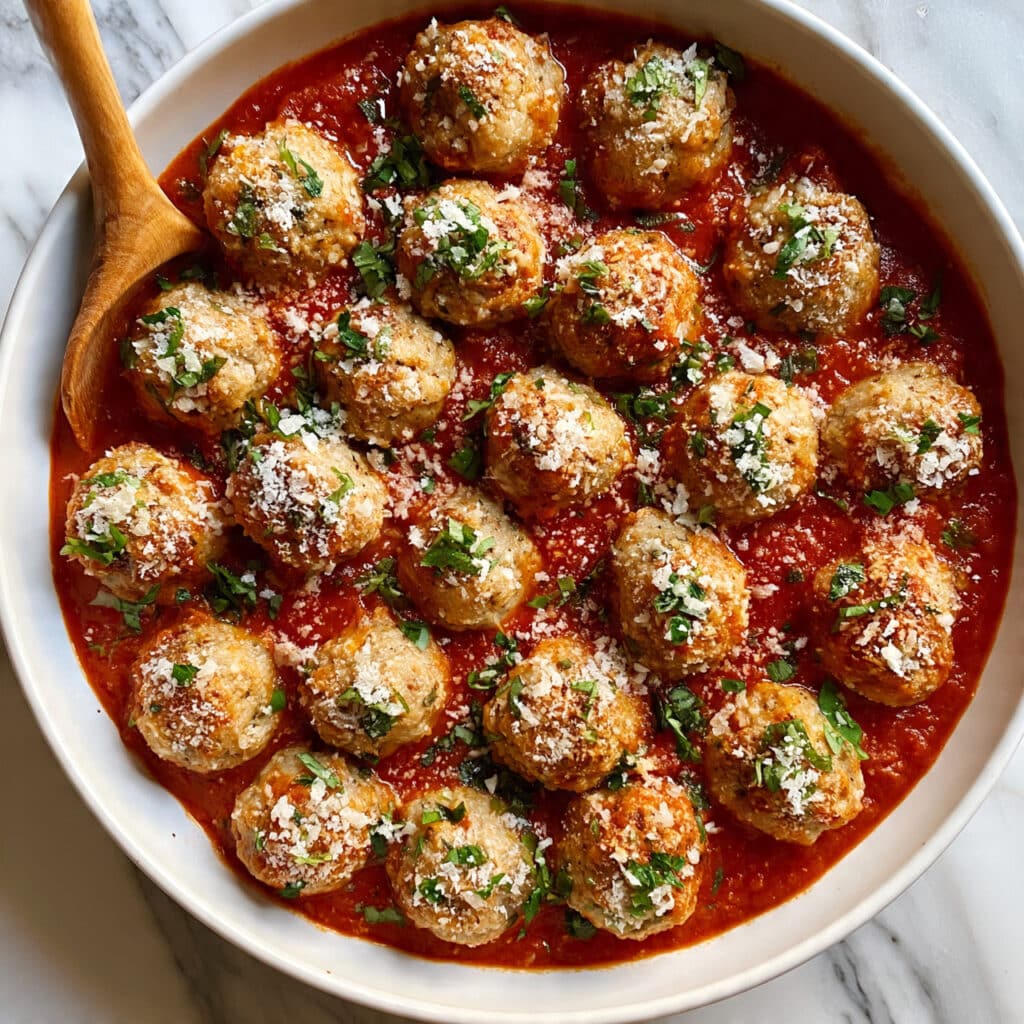 Simple Baked Italian Meatballs Recipe