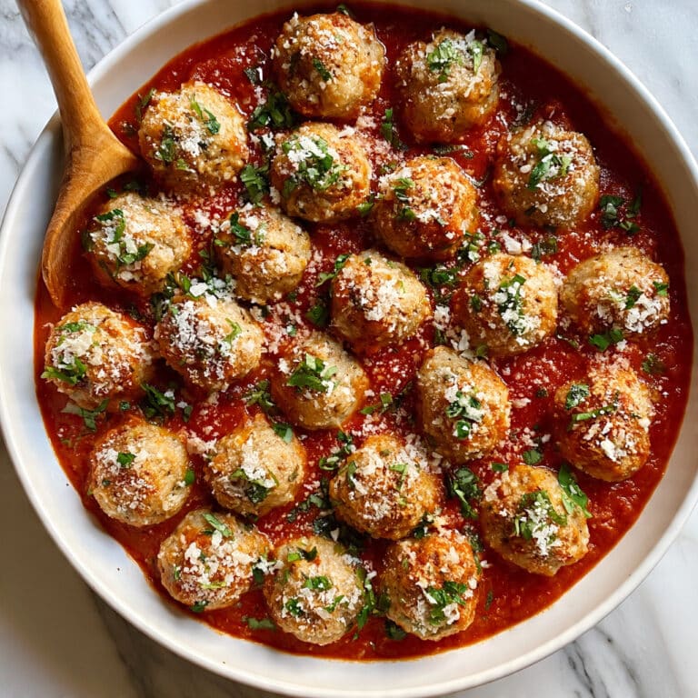 Simple Baked Italian Meatballs Recipe