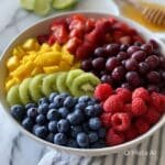 Summer Fruit Salad with Honey-Lime Dressing Recipe