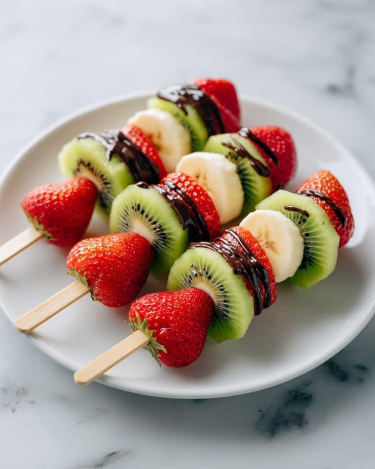 Fruit Kabobs: Colorful Skewers of Fresh Juicy Fruit Recipe
