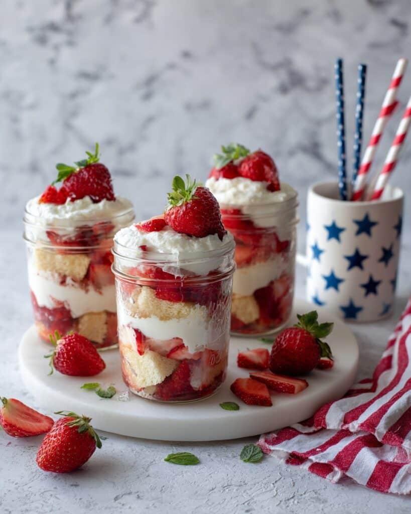 Strawberry Shortcake Jars Recipe