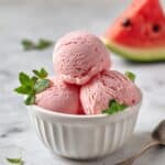 Watermelon Mint Sorbet Recipe