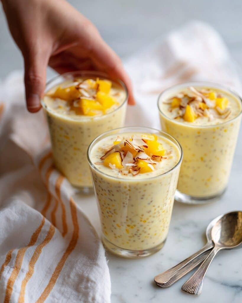 Mango Coconut Chia Pudding Recipe