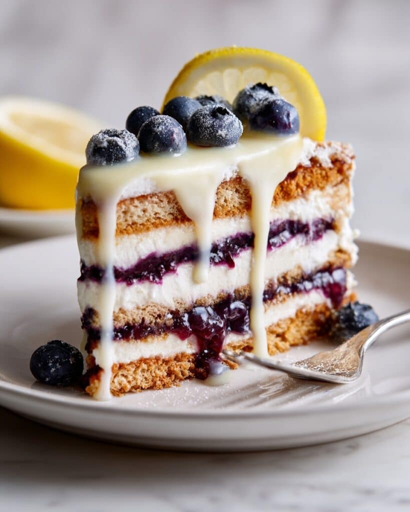 Blueberry Icebox Cake Recipe