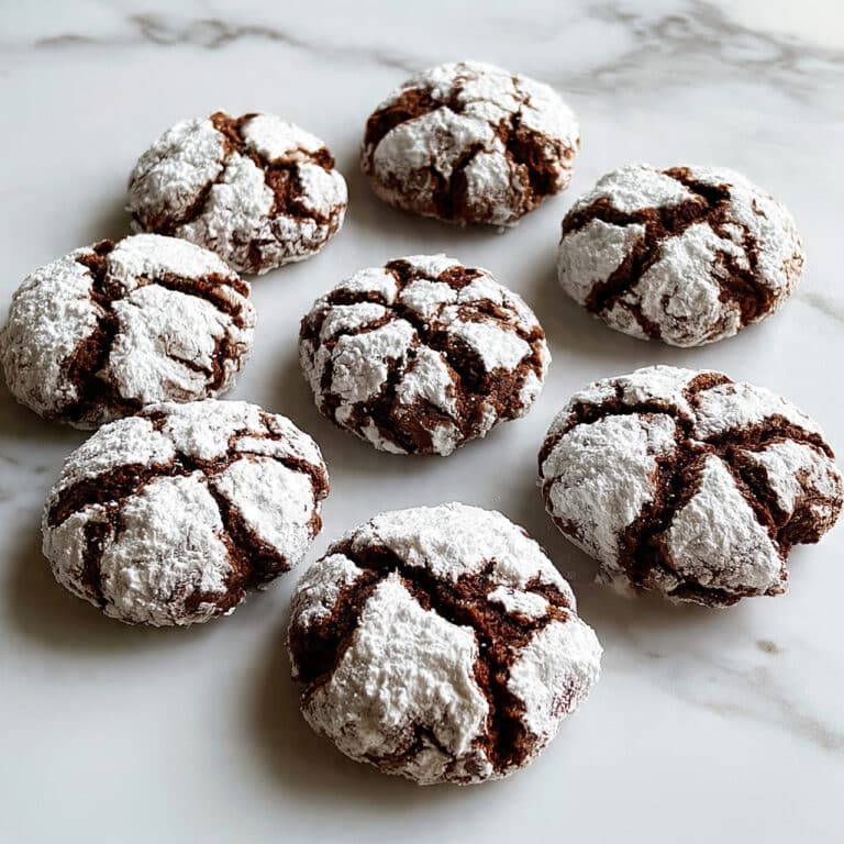 Chocolate Crinkle Cookies Recipe