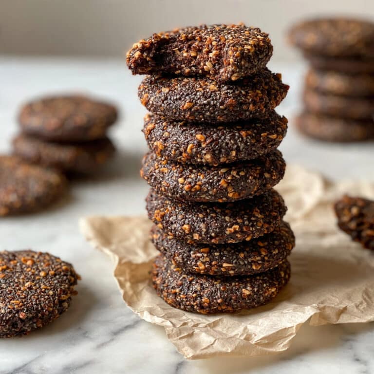 No-Bake Crispy Quinoa Cacao Cookies Recipe
