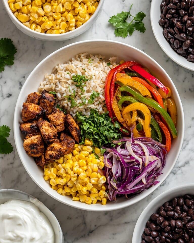 Chicken Fajita Bowl Recipe