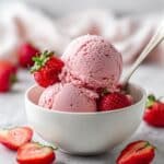 Homemade Strawberry Ice Cream Recipe