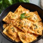 Lobster Ravioli with Cajun Cream Sauce Recipe