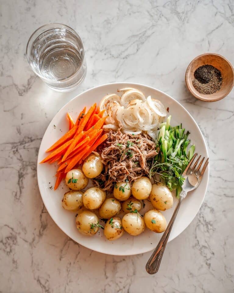 Crockpot Chuck Roast with Vegetables and Herbs Recipe