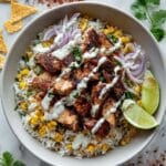 Street Corn Chicken Rice Bowl Recipe