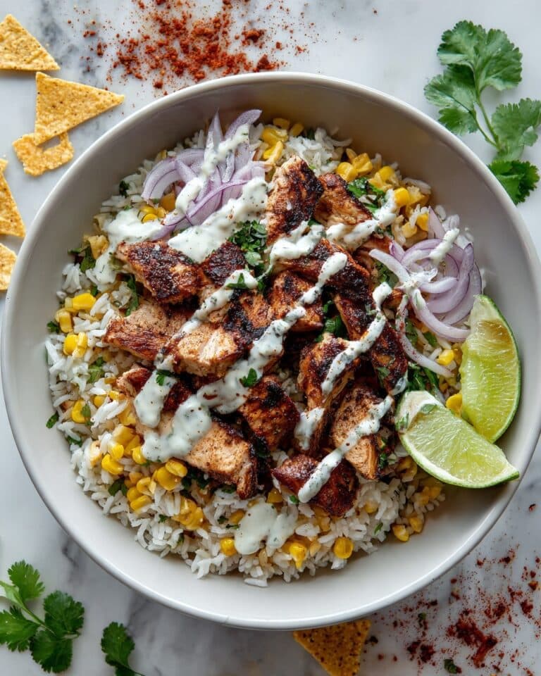 Street Corn Chicken Rice Bowl Recipe