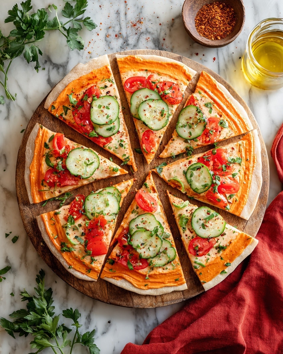 Mediterranean Naan Bread Pizza Recipe