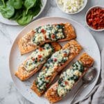 Mediterranean Stuffed Salmon Recipe