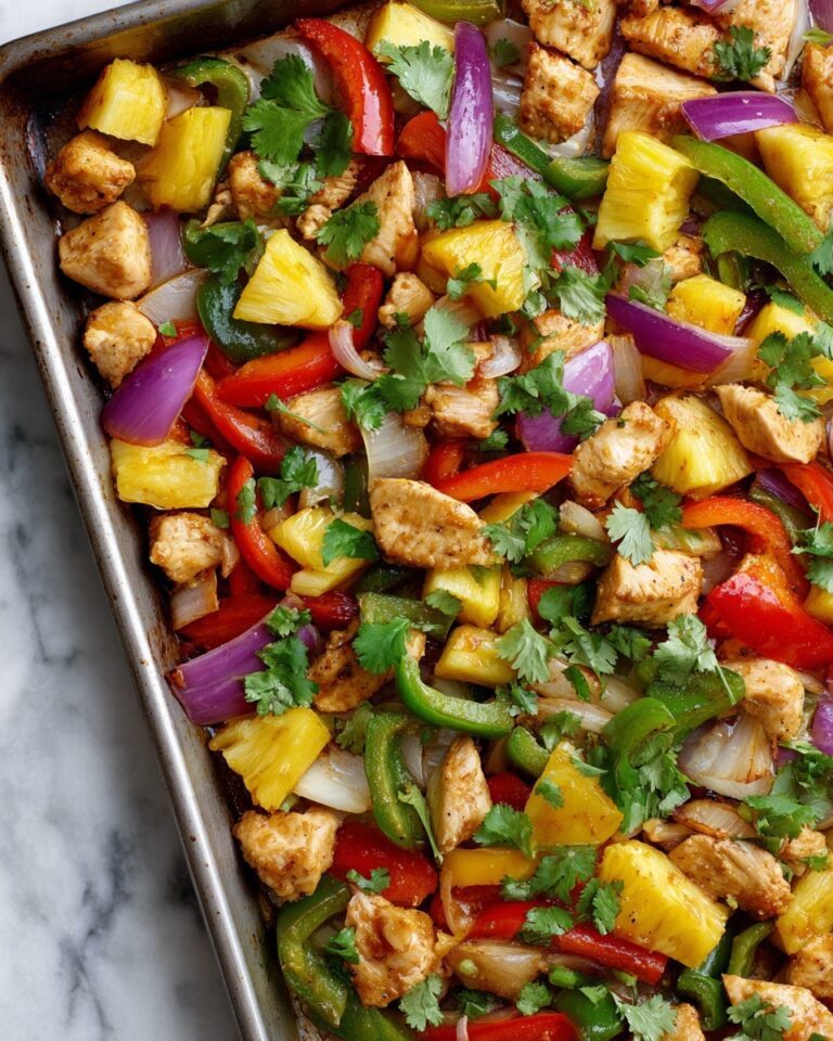 Hawaiian Chicken Sheet Pan Recipe