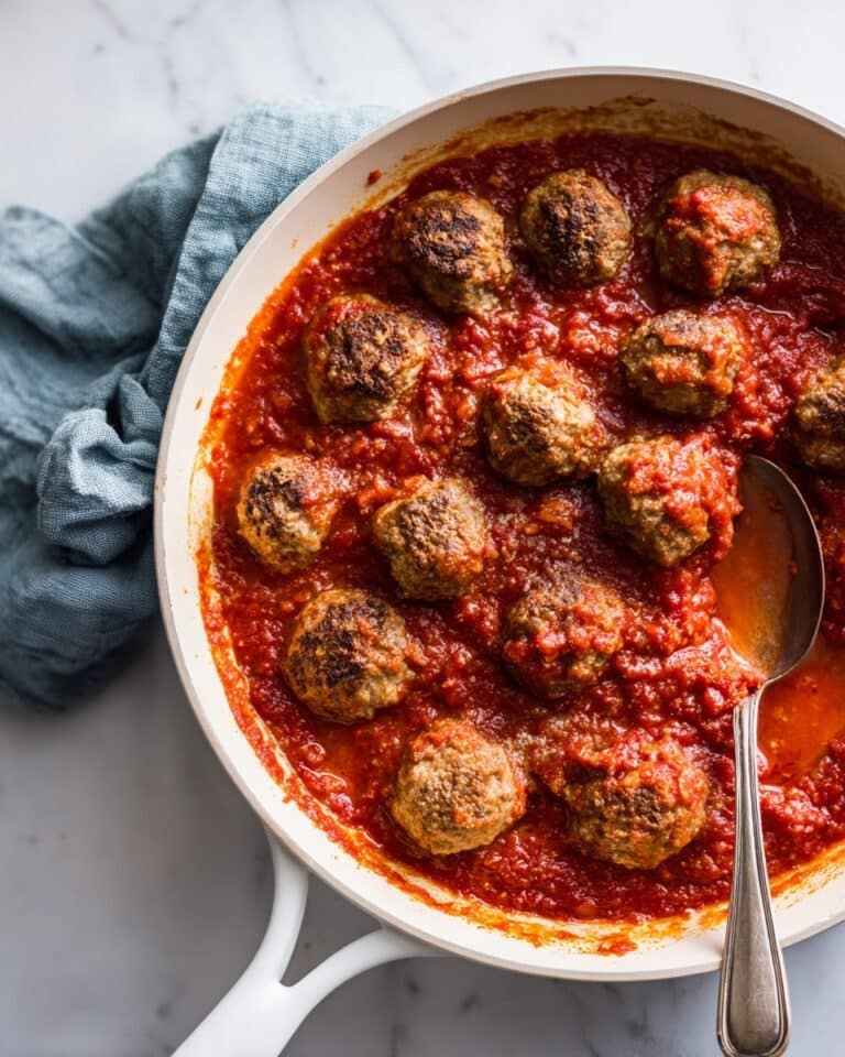 Juicy Baked Chicken Meatballs with Parmesan and Herbs Recipe