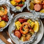 Shrimp Boil Foil Packets Recipe