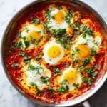 Shakshuka: Middle Eastern Spiced Eggs in Tomato Sauce Recipe